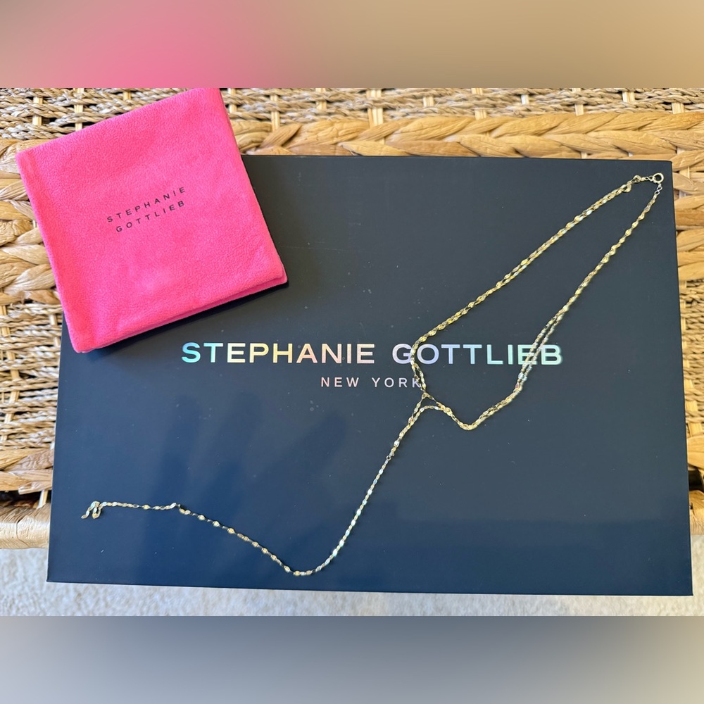 Stephanie Gottlieb Olivia Double Y Necklace
